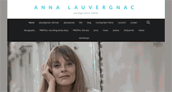 Desktop Screenshot of annalauvergnac.com