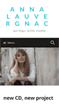 Mobile Screenshot of annalauvergnac.com